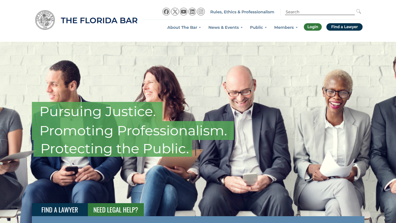 Learn more about legal requirements and certifications from The Florida Bar's official website.