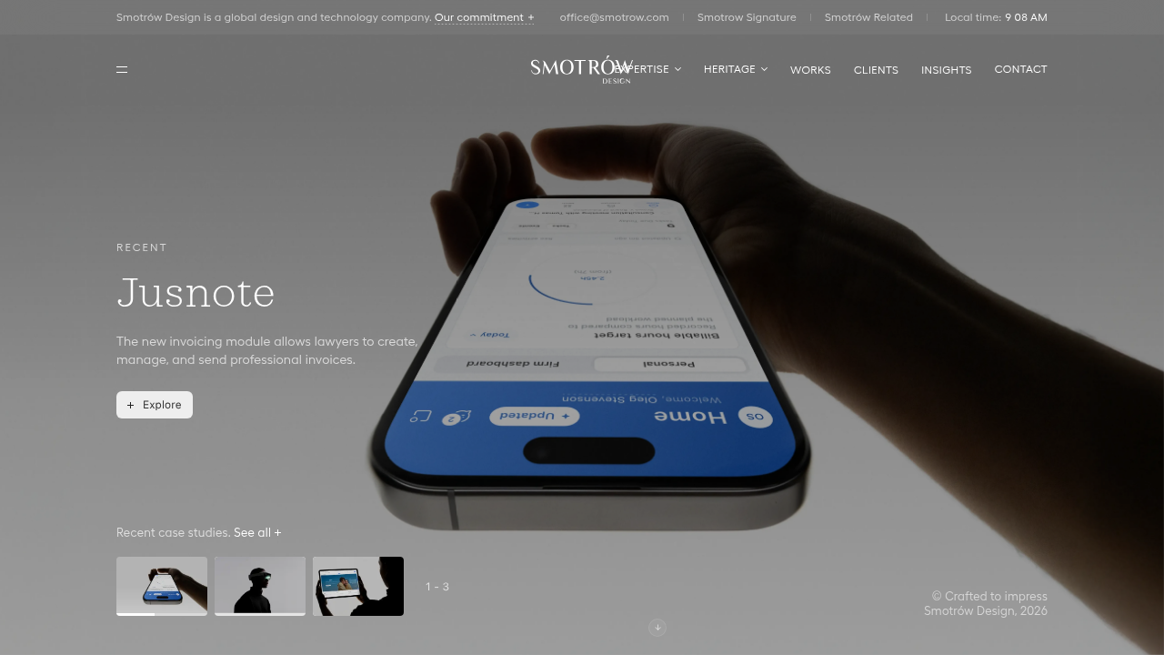 Visit Smotrow.com for resources on auditing and improving law firm websites for 2026.