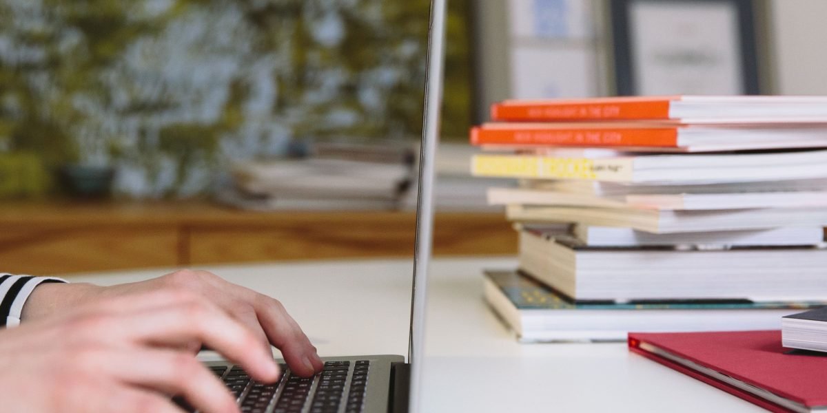 A potential client researching legal services online, underscoring the website's role in building trust and making first impressions.