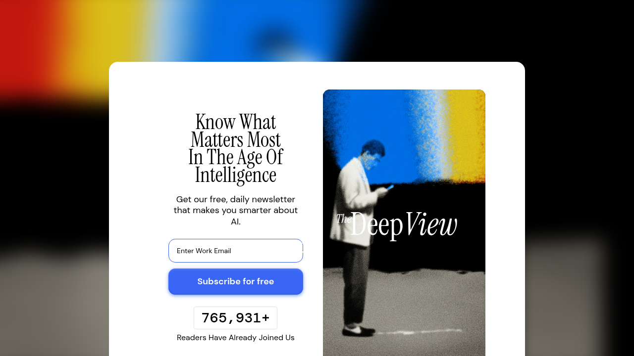 Stay informed with daily AI updates from The AI Newsletter Worth Reading.
