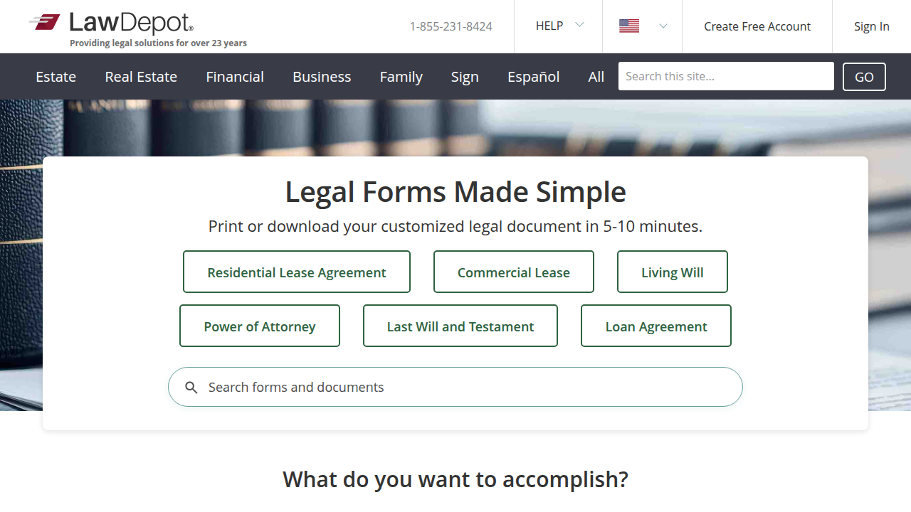 LawDepot provides tools for clients to generate simple legal forms, integrating with practice management systems.