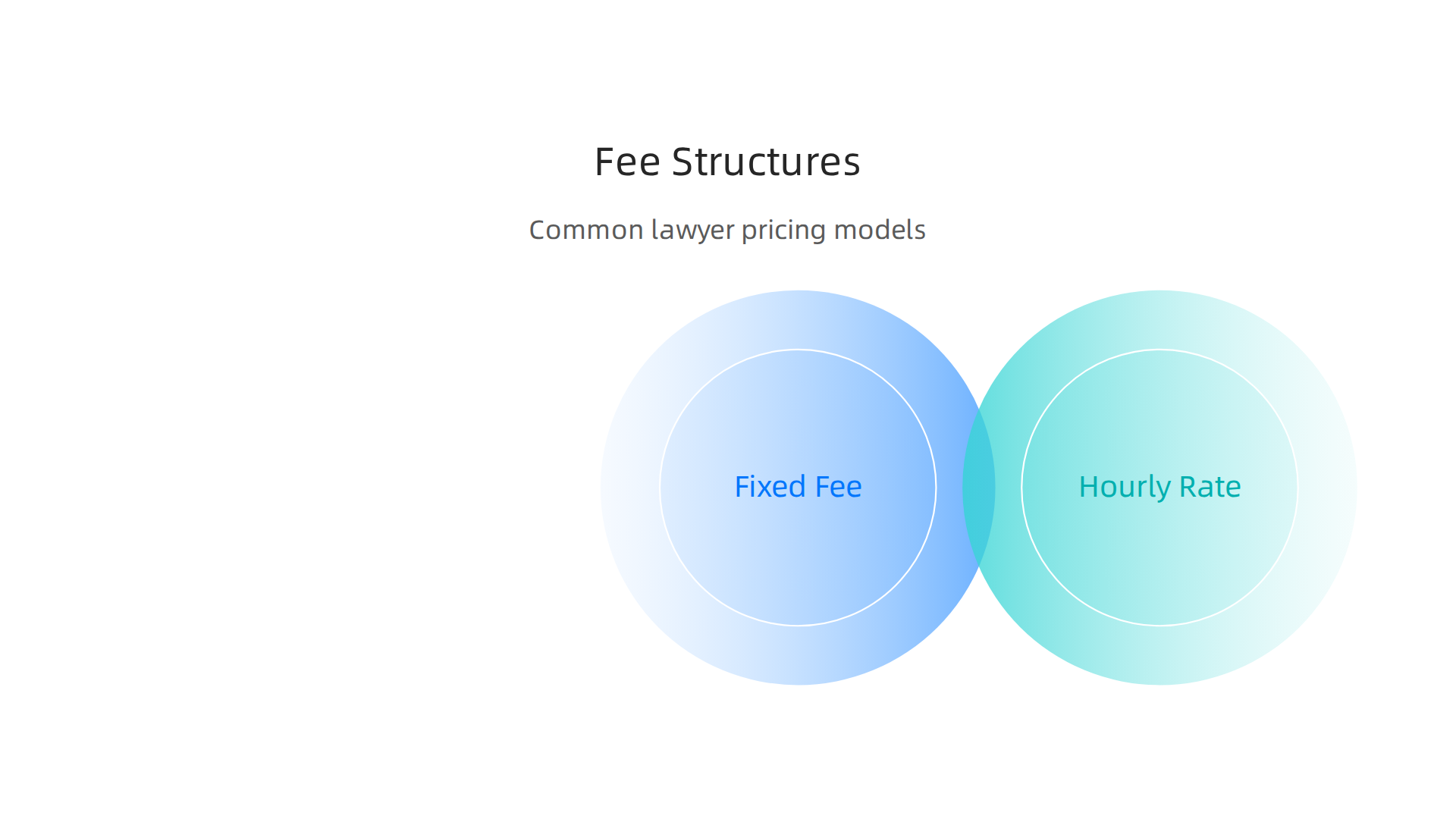 Common pricing models lawyers use for their services, helping businesses understand payment options.